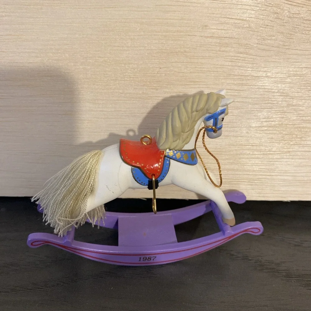 Hallmark rocking horse